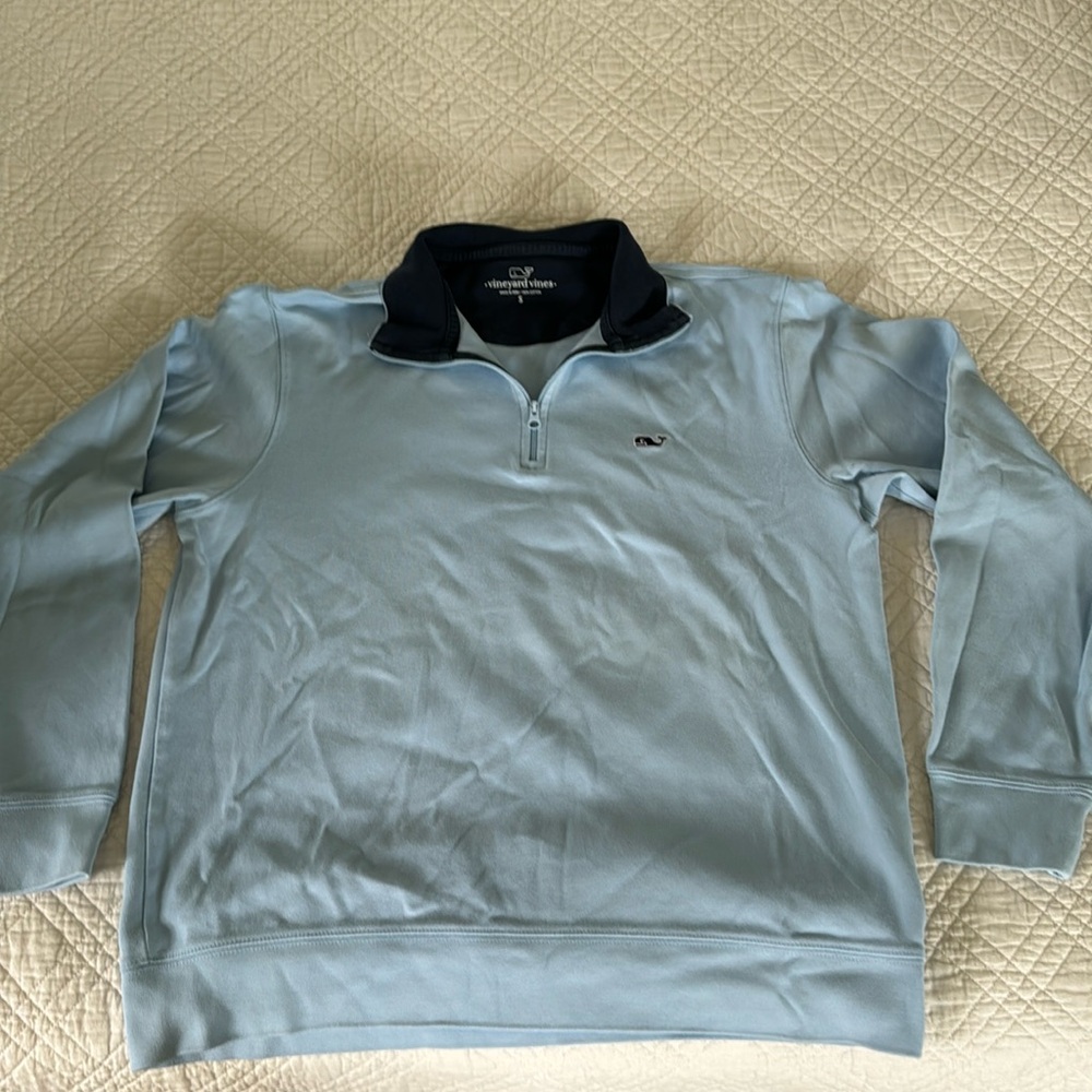 🔥🔥Vineyard Vines pullover Sweater size Small Carolina Blue 🔥🔥🔥
